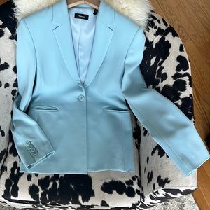 Theory Light Blue Blazer